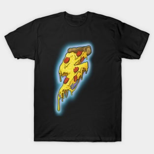 Neon•kitty•pepperoni•pizza•bolt T-Shirt